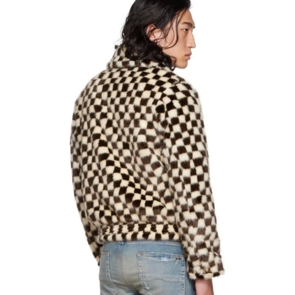 Amiri Faux-Fur Jacket - Picture 3 of 9